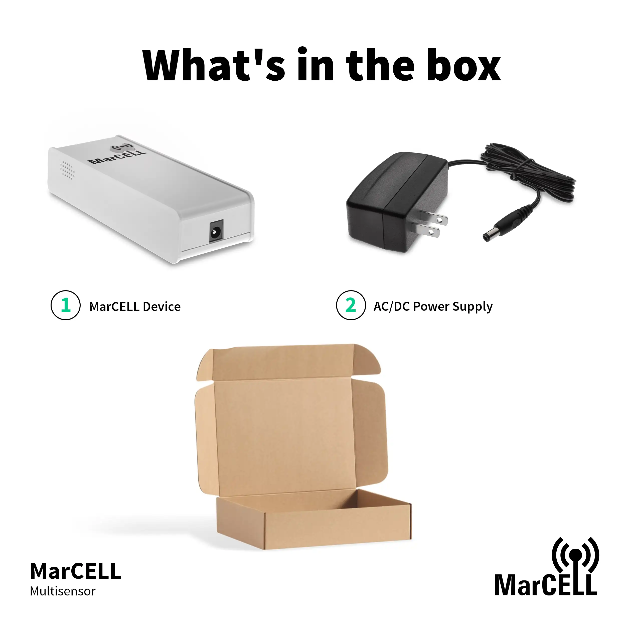 MarCELL Multisensor, Temperature & Humidity Monitor