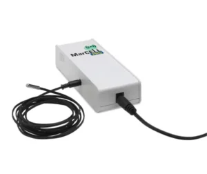 MarCELL Pro Freeze Alarm temperature monitoring device with external temperature probe.