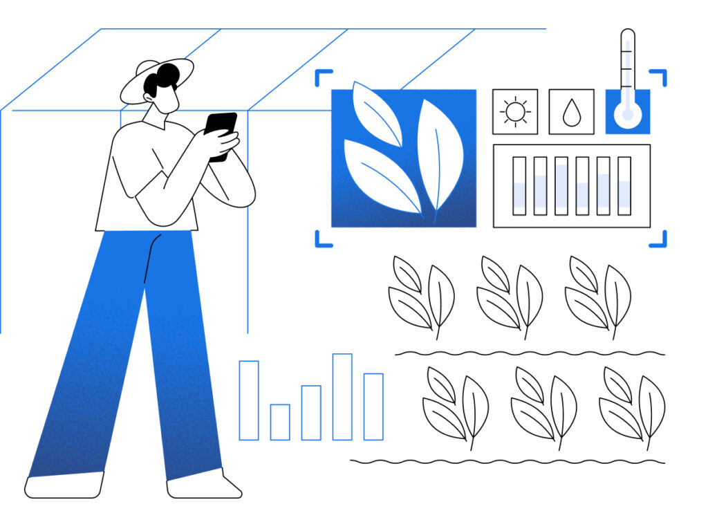Image showing evaporative cooling in a greenhouse, featuring misting systems, airflow, and temperature regulation for plant health.