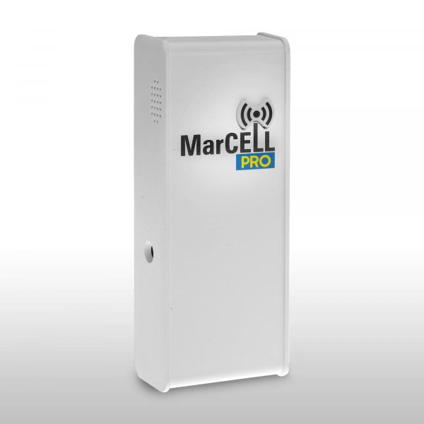 MarCELL Pro Multisensor device for advanced temperature, humidity, and power monitoring.